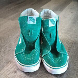 Vans Green Hi Sk-8 Sneakers Women's 8.5/ Mens 9.0
